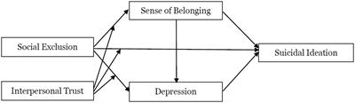 The role of social exclusion in the formation of suicidal ideation among the elderly in rural pension institutions